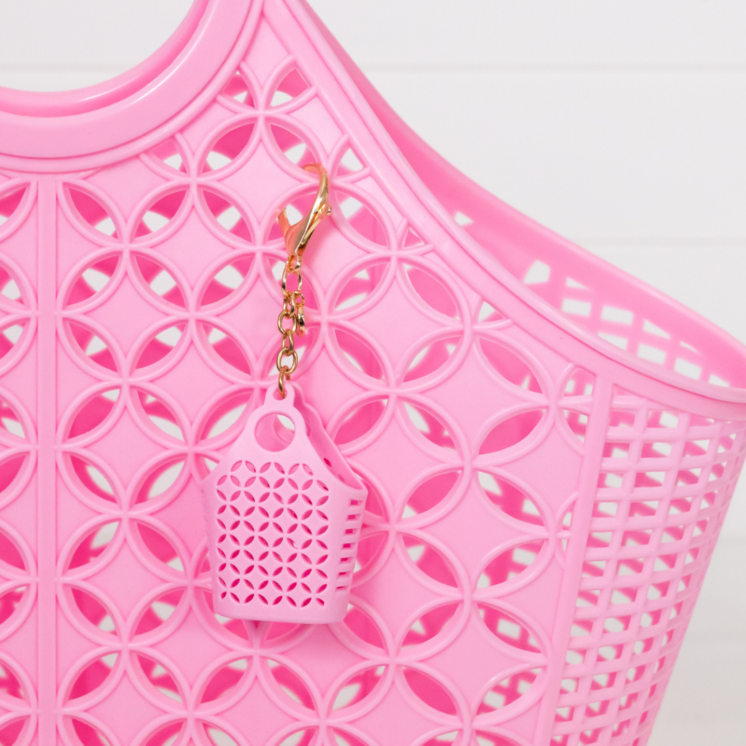 Itty Bitty Bag Charm – Atomic - Bubblegum Pink