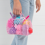 Itty Bitty Bag Charm - Rosie - Raspberry