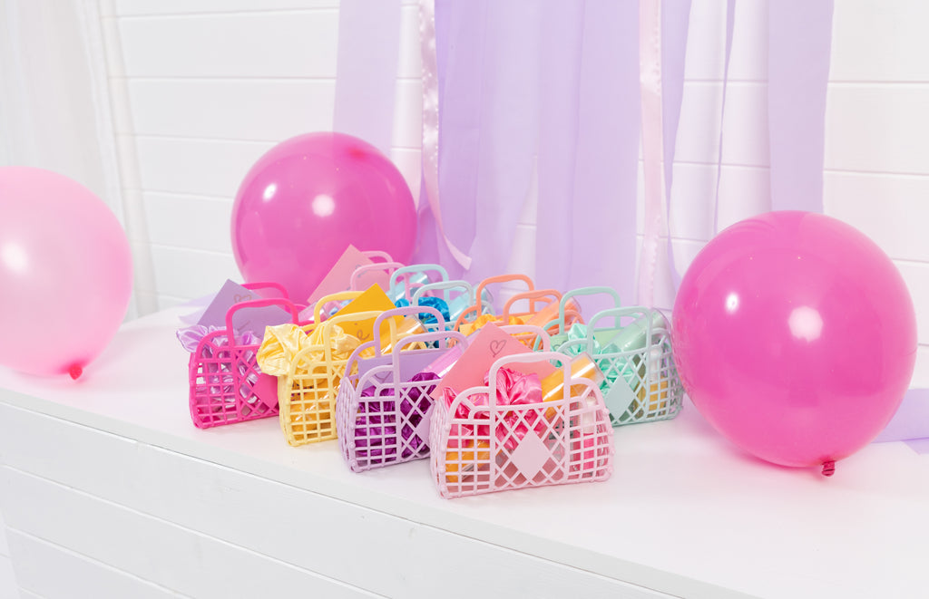 Retro Basket - Jelly Mint - Mini