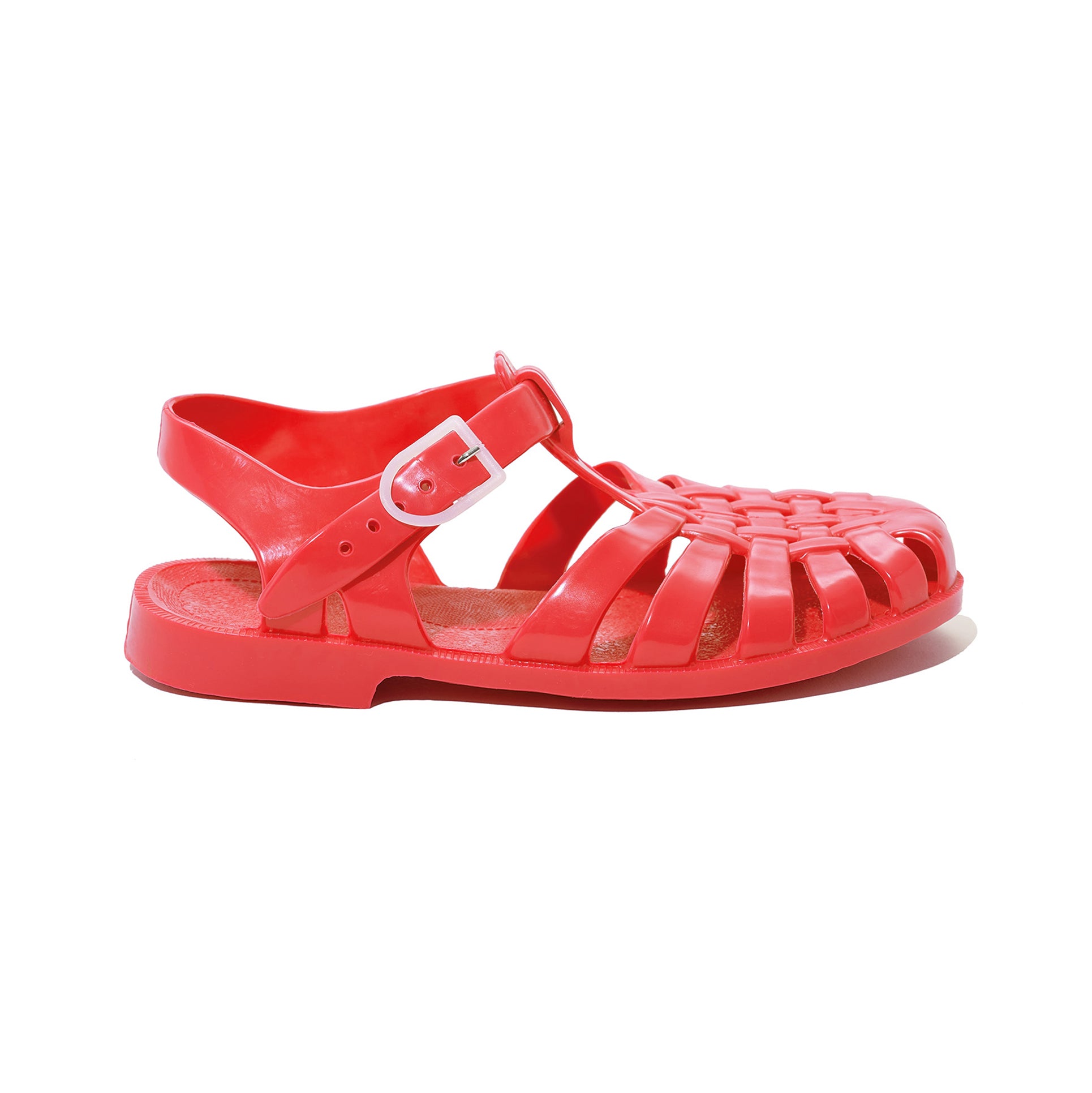 Womens Jelly Shoes - Red