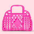 Retro Basket - Berry Pink - Mini