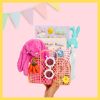 Retro Basket - Berry Pink - Small