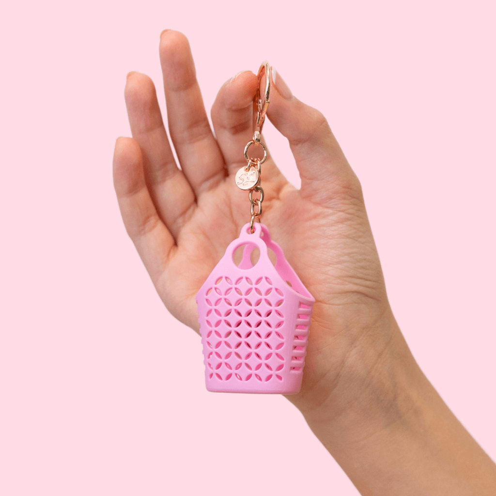 Itty Bitty Bag Charm – Atomic - Bubblegum Pink