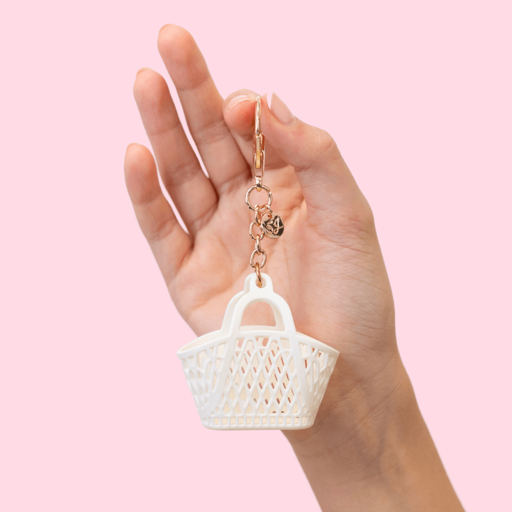 Itty Bitty Bag Charm - Betty - Cream