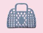 Retro Basket - Cornflower Blue - Mini