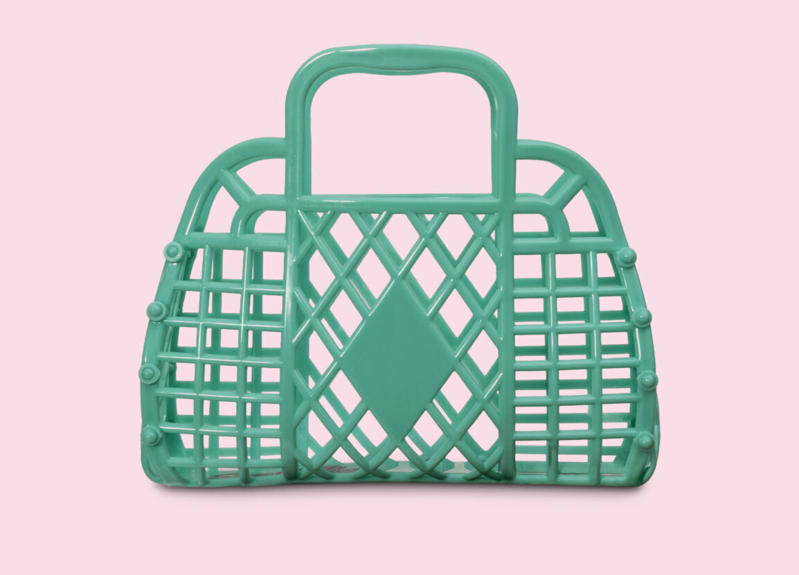 Retro Basket - Jelly Mint - Mini