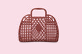 Retro Basket - Blush Pink - Small