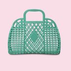 Retro Basket - Jelly Mint - Small