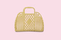 Retro Basket - Primrose Yellow - Small