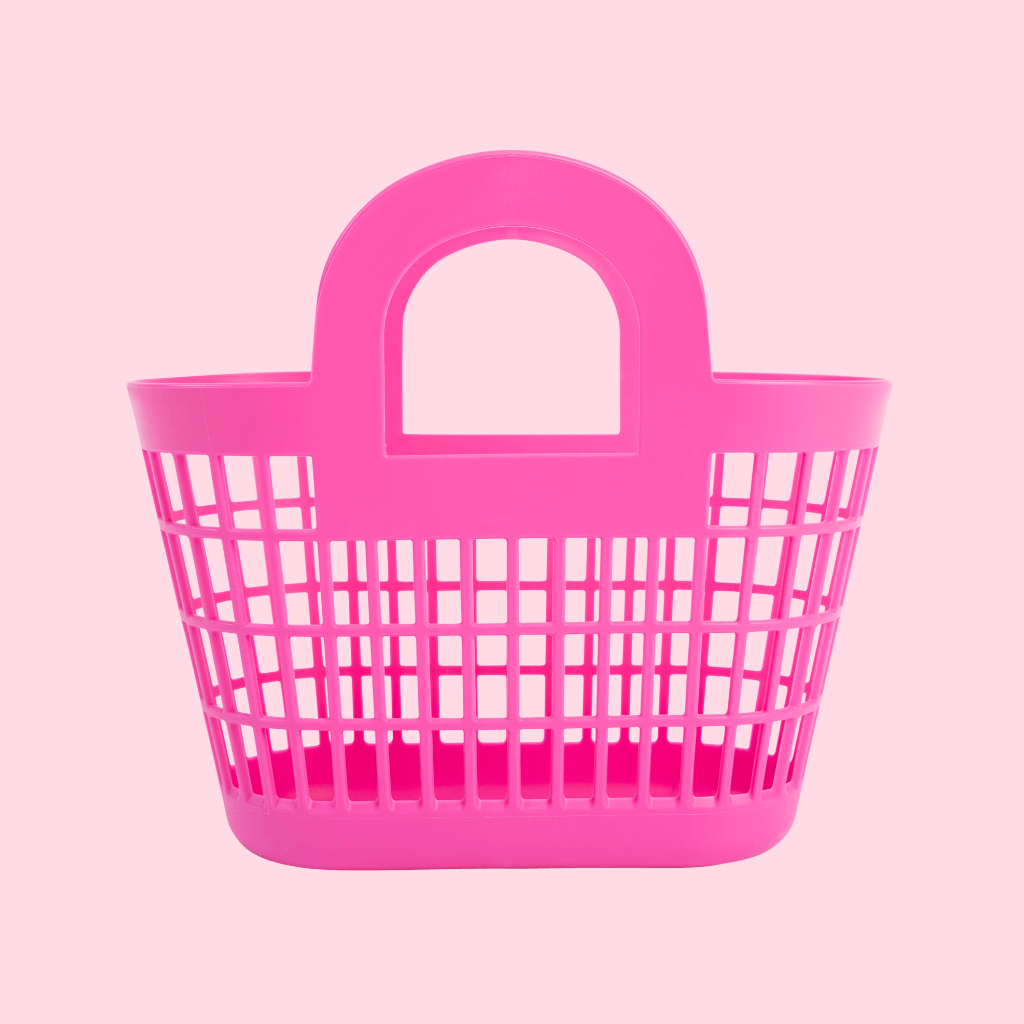 Rosie Basket - Berry Pink