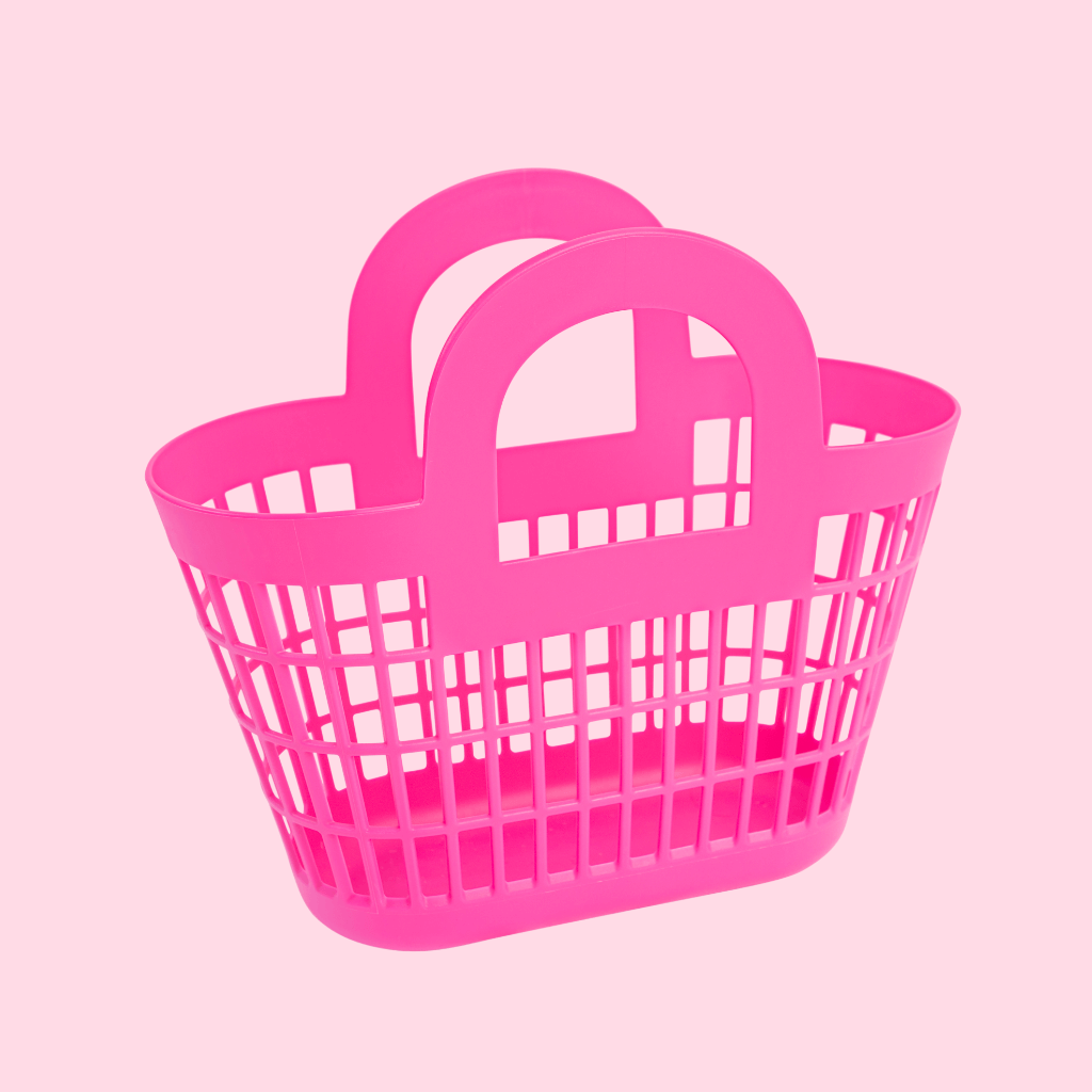 Rosie Basket - Berry Pink