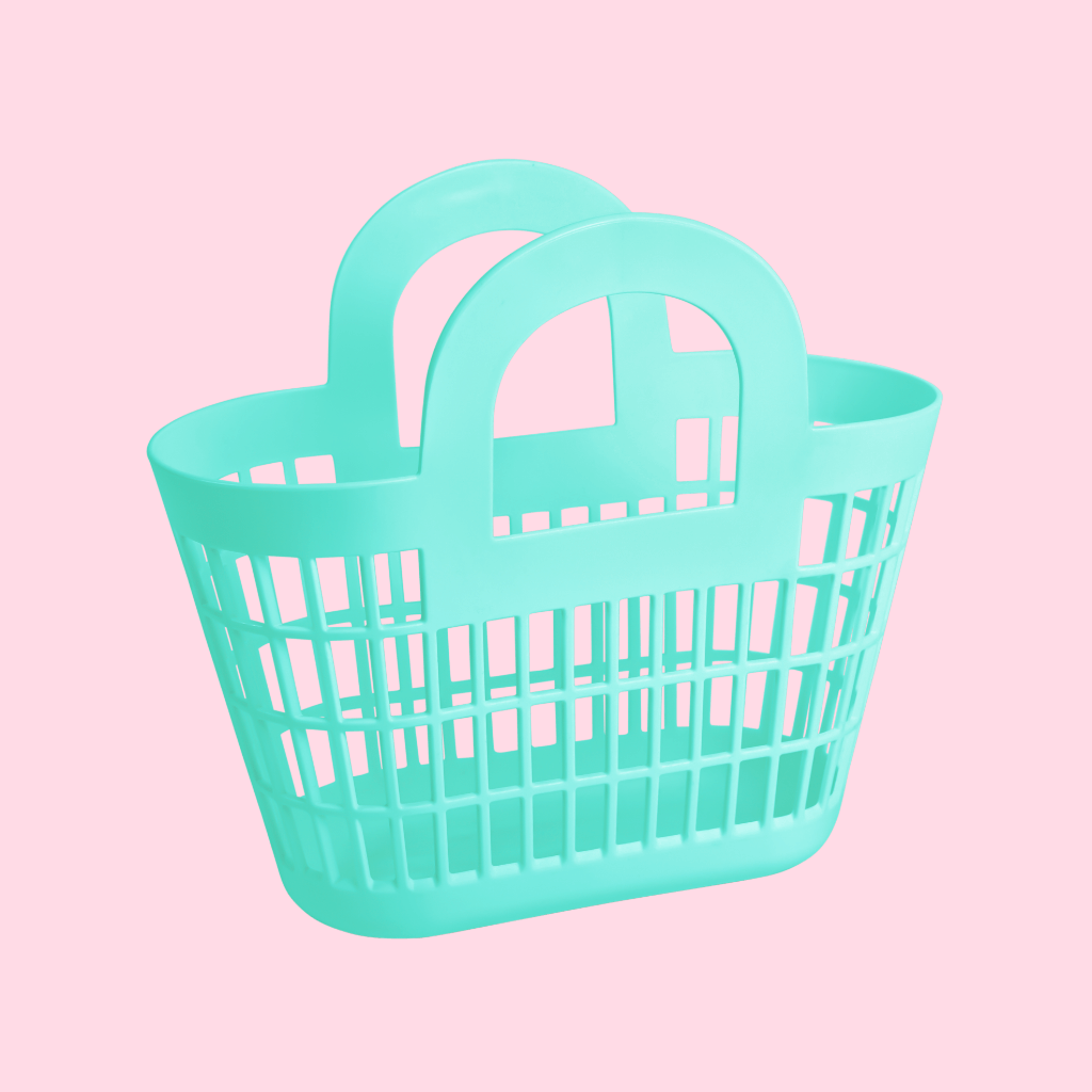 Rosie Basket - Seafoam