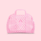 Retro Basket - Bubblegum Pink - Small