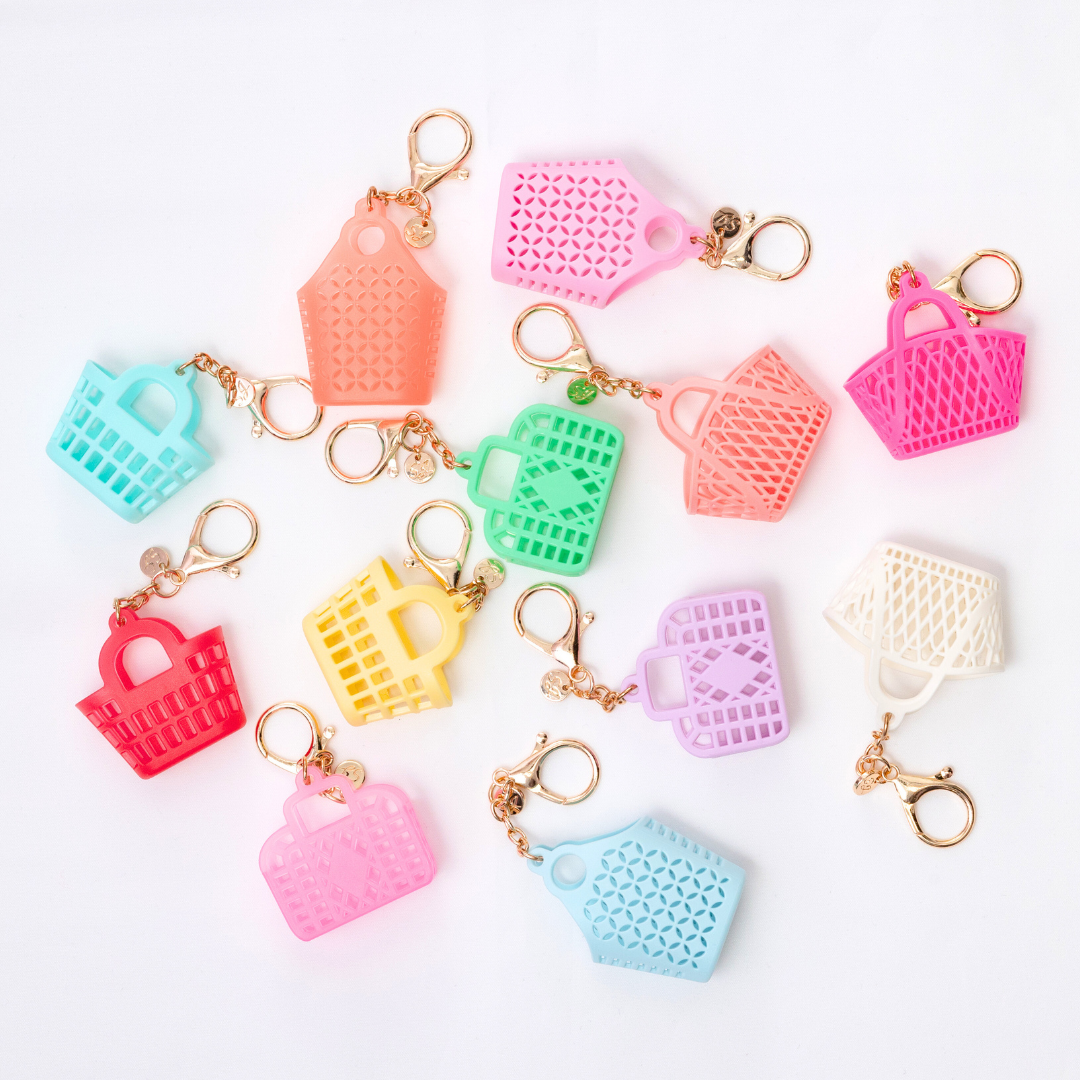 Itty Bitty Bag Charm – Atomic - Neon Orange