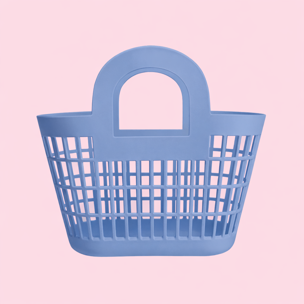 Rosie Basket - Cornflower Blue