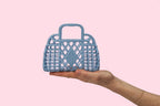 Retro Basket - Cornflower Blue - Mini