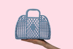 Retro Basket - Cornflower Blue - Small